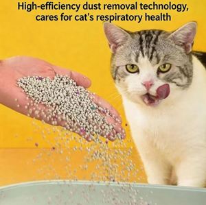BENJIE 5L Gris Litière Agglomérante pour Chat en Bentonite, Faible Émission de Poussière, Très Absorbante, Contrôle Supérieur des Odeurs, Divers Parfums - Product Image 3