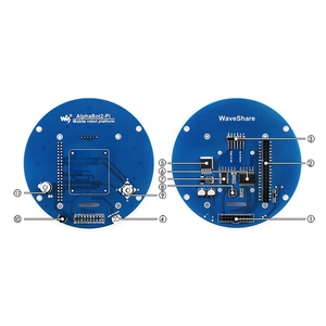 Kit de construction de robot AlphaBot2 pour Raspberry Pi 3 Modèle B+ - Product Image 5