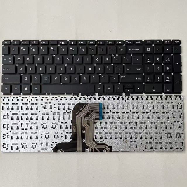 HP Pavilion 15AC 15AF 15AY 15BA Replacement Keyboard US Layout Black