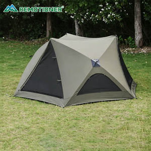 Tente <span class=keywords><strong>de</strong></span> <span class=keywords><strong>camping</strong></span> entièrement automatique, portable, pliable, imperméable, résistante au vent, abri solaire, tente <span class=keywords><strong>de</strong></span> plage <span class=keywords><strong>pour</strong></span> le <span class=keywords><strong>camping</strong></span> en plein air, la randonnée - Product Image 4