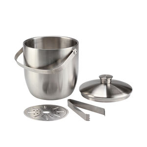 Wholesale 2L/3L Stainless Steel <b>Champagne</b> <b>Ice</b> <b>Bucket</b> Double Walled Vacuum Insulated <b>Ice</b> Container with Handle & Tools - Product Image 2