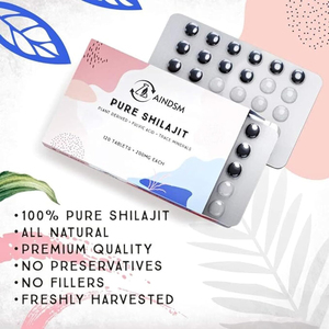 แท็บเล็ต Shilajit Ashwagandha Maca แท็บเล็ตแคปซูล Himalayan Shilajit รองรับการเผาผลาญอาหารเพื่อสุขภาพ - Product Image 3