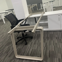 Pied de table de bureau moderne en fer pour ordinateur, idéal pour salon, vente en gros, haute qualité, Escritorio