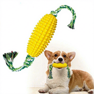 Jouets à mâcher pour chien en TPR, bâton de broyage de maïs, jouet de décompression pour l'entraînement des animaux de compagnie, modèle T806 - Product Image 1