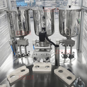 Mesin pengisi alas bedak otomatis multifungsi, krim CC alas bedak Primer 3 warna untuk kosmetik - Product Image 3