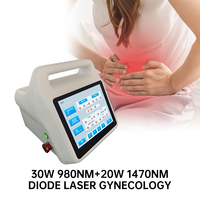 Système laser à diode professionnel 980 nm 1470 nm pour la chirurgie gynécologique, équipement pour hôpitaux et cliniques