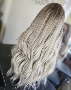 Parrucca Kosher Ebraica in Capelli Umani Grezzi Slavici Russi, con Pizzo Svizzero Invisibile, Balayage Naturale, Cuticole Allineate, Stile Modesto - Product Image 6