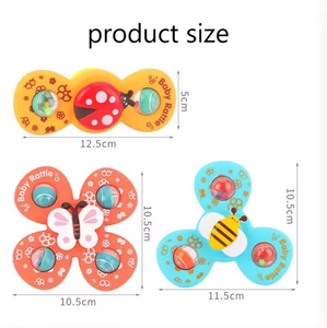 Ensemble <span class=keywords><strong>de</strong></span> jouets <span class=keywords><strong>de</strong></span> <span class=keywords><strong>bain</strong></span> pour enfants ventouse <span class=keywords><strong>anneau</strong></span> la cloche éléphant Gyro jouet d'exercice <span class=keywords><strong>de</strong></span> doigt en plastique - Product Image 2