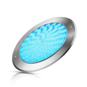 Lumière LED pour piscine en acier inoxydable 5000K Lumière du jour IP68 Étanche Éclairage sous-marin pour piscines - Product Image 1