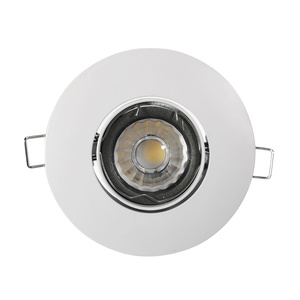 <strong>Cheap</strong> and Fine Downlight Spotlighting Lighting Fitting Easy Replace Mr16 Gu10 Aluminum Round Adjustable Down <strong>Light</strong> Housing Frame - Product Image 2