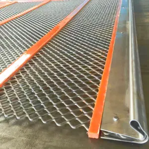 Machine Accessory Anti Blocking Self Cleaning Screen Mesh, Self Cleaning Wire Mesh for Sand & Gravel Vibrating Screen