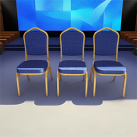 Chaise d'Hôtel Moderne à Structure Métallique pour Banquets, Auditoriums, Mariages, Restaurants, Bars – Offre Spéciale Chaise de Banquet