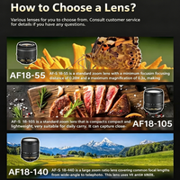 Appareil photo reflex numérique d'occasion D3300 avec objectif zoom 18-55 mm, capteur CMOS 24,2 MP, vidéo Full HD – Appareil photo numérique d'entrée de gamme