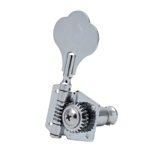 Venta al por mayor clavijas de afinación de bajo de 4 cuerdas cabezas de máquina de metal afinador mandolina y accesorios para instrumentos de bajo - Product Image 3