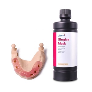 Résine biocompatible de masque de gencive d'impression 3D d'<span class=keywords><strong>iFUN</strong></span> utilisée pour le moulage de couronnes - Product Image 1