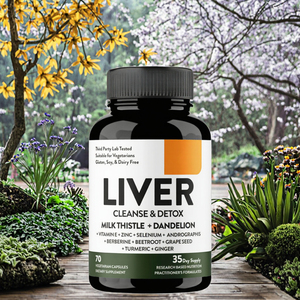 Cápsulas de Suplementos Herbales de Cardo Mariano y Diente de León para Adultos - Sin Gluten, Natural, Bajo en Azúcar y Carbohidratos para Mujeres Embarazadas 100 - Product Image 3