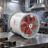Ventilateur axial industriel pour l'extraction des fumées et des gaz de soudage, ventilateur axial 380V pour les acheteurs de projets EPC et MEP