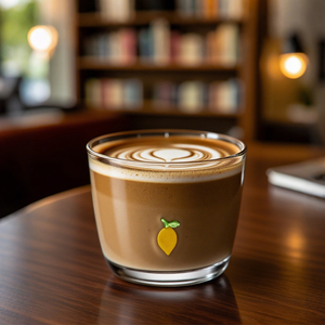 Vaso para beber con estampado de limón ICON <span class=keywords><strong>LIMON</strong></span> Lowball Cónico Taza de 200ml - Product Image 2