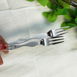 Ensemble de 12 mini-fourchettes à fruits écologiques en acier inoxydable 18/10, dorées et argentées, pour café, <span class=keywords><strong>thé</strong></span>, gâteaux, desserts, usage domestique et pour enfants, avec support - Product Image 5
