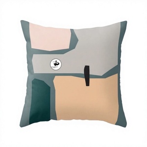 Top Selling Modern Decorative Custom Embroidery Cotton Geometric Abstract Bohemian Style Removable Washable Vintage <b>Throw</b> Pillow - Product Image 1