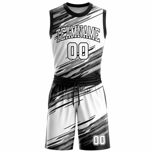 Unisex Basketball Uniform Customized Personalized Sublimation Printed 100% <b>Polyester</b> Breathable Sleeveless <b>Shirts</b> Tops Custom - Product Image 1