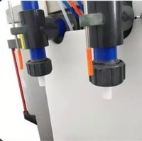2 4 têtes 1L 3L Bouteille Machine Résistance à la corrosion Immunité Acide chlorhydrique Chlore Bleach Acide sulfurique 200ml 500ml Verre