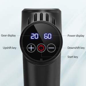 ปืนนวดกล้ามเนื้อแบบไร้สายชาร์จไฟได้30ระดับความเร็ว8นวดดีไซน์ใหม่ - Product Image 4