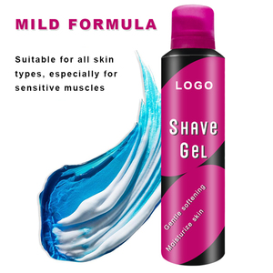 Gel de <span class=keywords><strong>afeitar</strong></span> delicado y sedoso, refrescante y ligero del fabricante, <span class=keywords><strong>espuma</strong></span> en aerosol, Cosméticos <span class=keywords><strong>para</strong></span> mujeres y hombres - Product Image 2