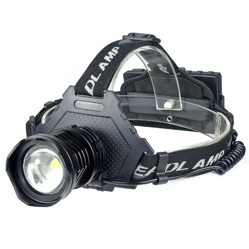 Hot Sale New High Power Zoomable Waterproof Camp USB Rechargeable Led Light Headlamp Flashlight Headlights Head Lamp