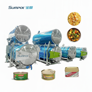 <span class=keywords><strong>Autoclave</strong></span> Industrial para Comidas Preparadas, Pilaf y Alimentos en Bolsas Retortables, Excelente Penetración de Calor y Distribución Uniforme del Calor - Product Image 1