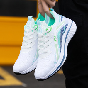 Zapatos deportivos informales directos de fábrica para hombre, cómodos, transpirables, antideslizantes y resistentes al desgaste, con cierre de cordones para primavera - Product Image 2