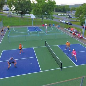 Offre Spéciale pickleball matériel différent de <span class=keywords><strong>PVC</strong></span> de pp parquetant la cour extérieure d'intérieur de boule de cornichon d'utilisation - Product Image 1