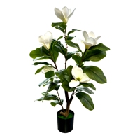 Neue Hochzeitsdekoration & Zubehör Künstlicher Magnolienblütenbaum Kunstblumen Weihnachtsgeschenke Innenraum Büro Hausdekoration