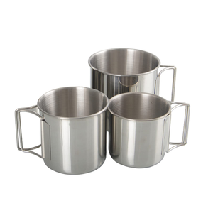 Tazas de Camping de Acero Inoxidable, Taza de Viaje para Escalar, Tazas Portátiles para Senderismo con Asa, Tazas de Café para Oficina - Product Image 4