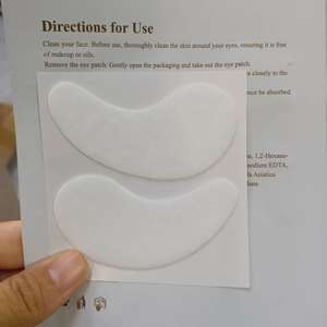 Patchs de gel personnalisés pour le contour des <span class=keywords><strong>yeux</strong></span>, <span class=keywords><strong>anti</strong></span>-cernes, à la caféine, imprimés avec votre LOGO, pour les peaux noires - Product Image 5