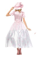 Nouveau rose poupée Cosplay Costume japonais Sexy rose princesse bergère robe avec chapeau filles Cosplay Costumes en gros