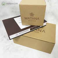 Emballage personnalisé de luxe noir mat boîte en papier pliable magnétique boîte cadeau pliable avec couvercle magnétique