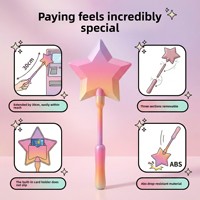 Support de Carte de Paiement Sans Contact Magique Starlight en PLA Imprimé en 3D, Style Baguette Minimaliste Moderne