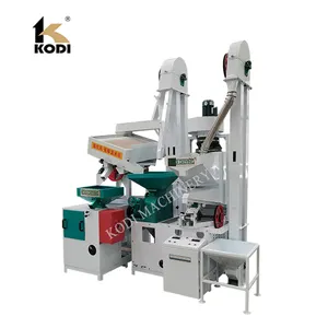 Integrated Electric Rice Mill Machine