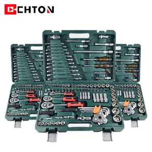 121 Cái Hộp Màu Xanh Lá Cây Hộp Xe Cơ Khí Cờ Lê Ratchet Ổ Cắm Bộ Dụng Cụ Cầm Tay Ô Tô Xe Máy Trang Chủ Ổ Cắm Bộ Công Cụ