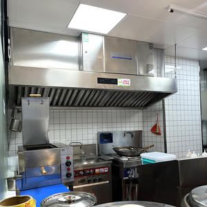 <span class=keywords><strong>Campana</strong></span> extractora <span class=keywords><strong>de</strong></span> cocina comercial sin ventilación <span class=keywords><strong>de</strong></span> alta resistencia sin conductos <span class=keywords><strong>con</strong></span> película <span class=keywords><strong>de</strong></span> agua, ESP, recirculación interior <span class=keywords><strong>de</strong></span> carbón activado HEPA - Product Image 2