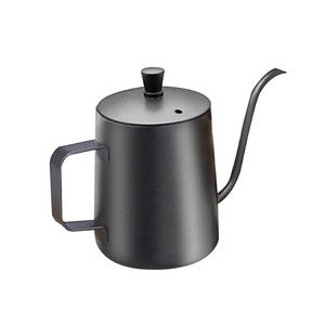 Cafetera <span class=keywords><strong>de</strong></span> Acero Inoxidable 304 para Preparación Manual, con Boquilla Delgada, Mango <span class=keywords><strong>de</strong></span> Madera, Diseño Minimalista para Uso <span class=keywords><strong>en</strong></span> Interiores y Exteriores, Goteo - Product Image 5