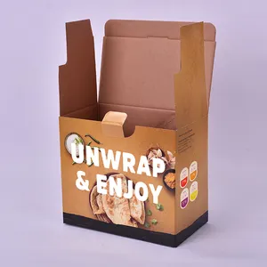 맞춤형 도매 직사각형 소매 치즈 스낵 비스킷 냉동 식품 시리얼 제품 종이 상자 포장