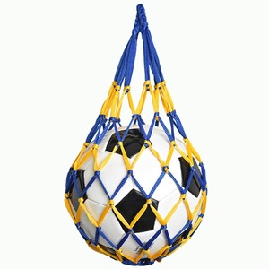 D5699 Bolsas de transporte de nailon multicolor al por mayor para balones deportivos, cesta de malla individual para fútbol, bolsa de <span class=keywords><strong>red</strong></span> para <span class=keywords><strong>baloncesto</strong></span> - Product Image 1