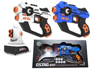 <span class=keywords><strong>Juego</strong></span> de pistola de juguete con etiqueta láser con pantalla de puntuación LED digital <span class=keywords><strong>Juego</strong></span> de batalla de tiro infrarrojo interactivo para niños <span class=keywords><strong>Juego</strong></span> de equipo interior - Product Image 6