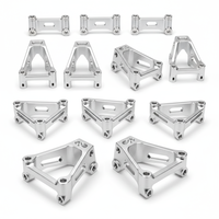 Châssis de patinage de vitesse professionnel en aluminium 6061-T6 de haute précision, usiné CNC, composants de cadre de patinage en ligne