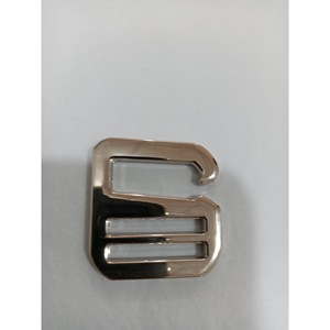 Hebilla de Placa de Aleación de Zinc Hongyuan, 6 Puntos, Color Oro Claro, Gris Metálico, Níquel, Accesorios para Bolsos - Product Image 2