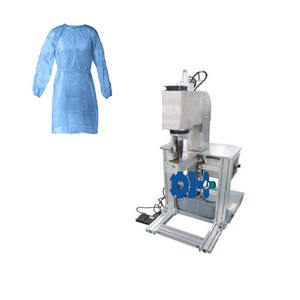 Machine à coudre à grande vitesse pour manches de blouses chirurgicales en tissu non tissé - Product Image 1