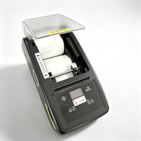 Timbangan Bluetooth dengan Printer Label Portabel Printer Label Thermal untuk Inventaris Gudang Kertas Kontinu