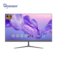 INGSCREEN Ordinateur de bureau tout-en-un à prix avantageux, ordinateur de jeu personnalisé avec écran tactile, processeur Core i5, Windows 10, SSD+HDD, écran IPS